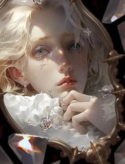 馆藏画作《逆光》