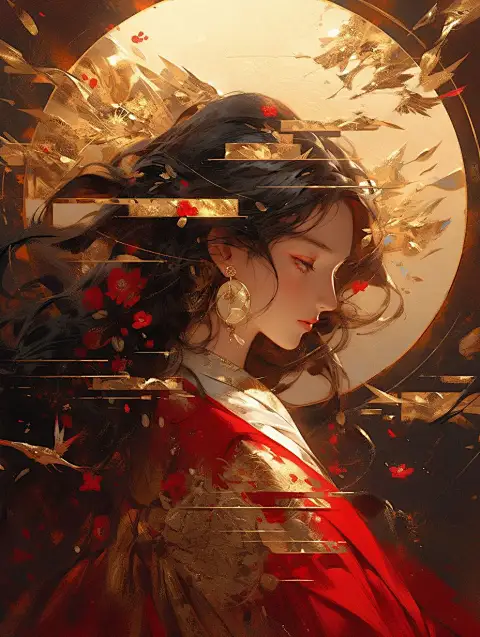 《消失的她》更新画作